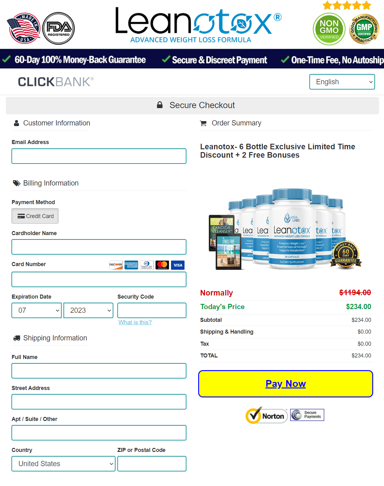 buy Leanotox supplement